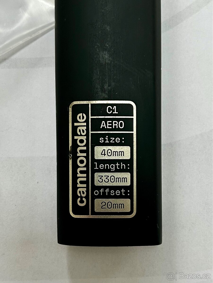 Cannondale C1 AERO sedlovka - 3