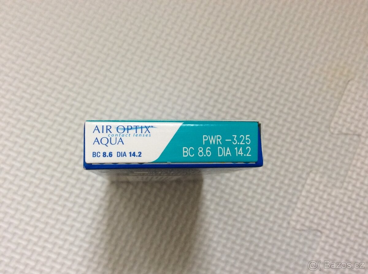 Kontaktní čočky Air Optix Aqua -3,25 - 3
