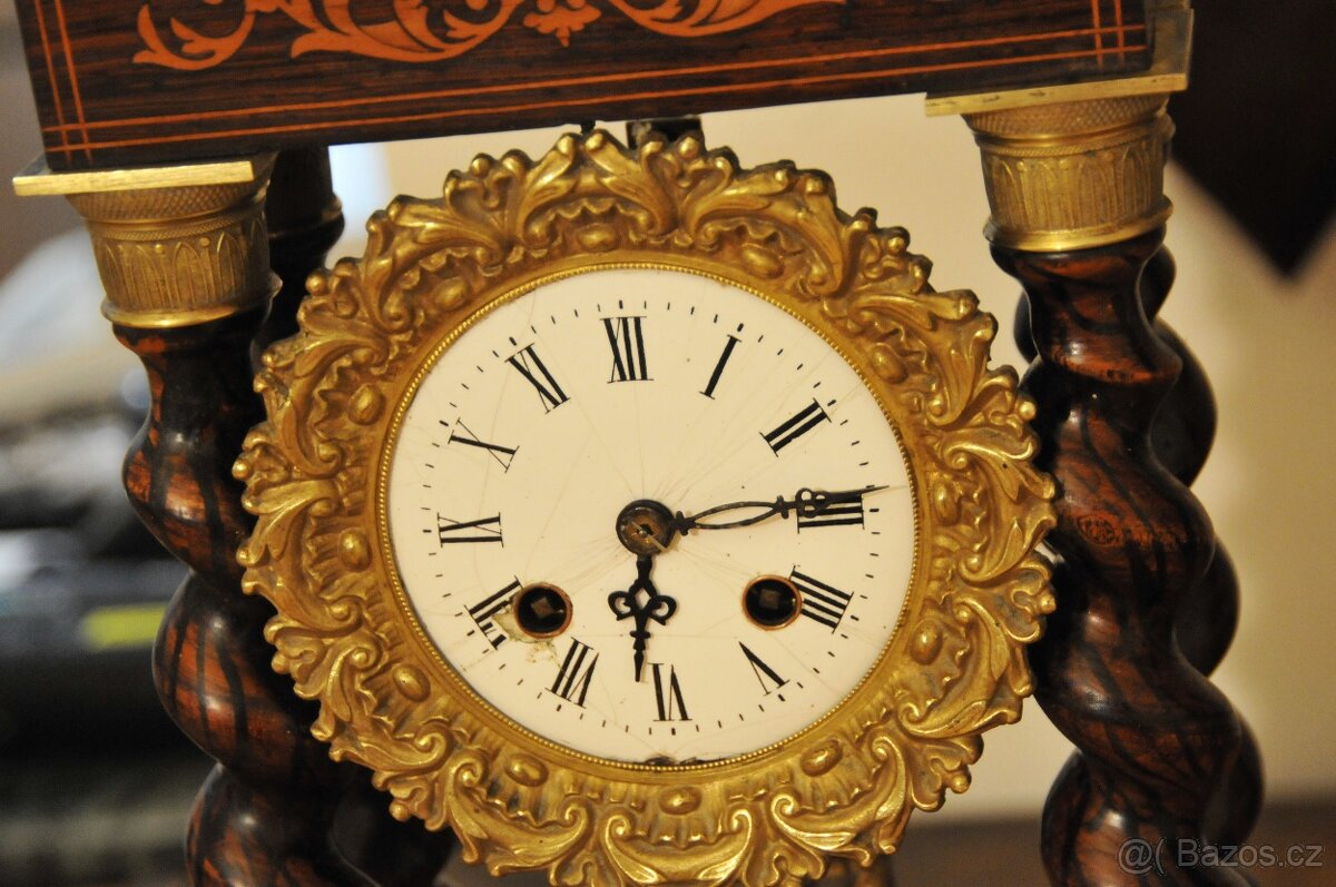 Sloupkové hodiny Francie, Napoleon III - 3