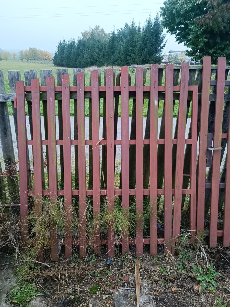 Vrata dvoukřídlá, šířka 2x145 cm, výška 130 cm - 3