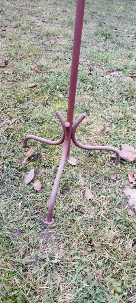 Elegantní kovový věšák – vintage / industriální styl - 3