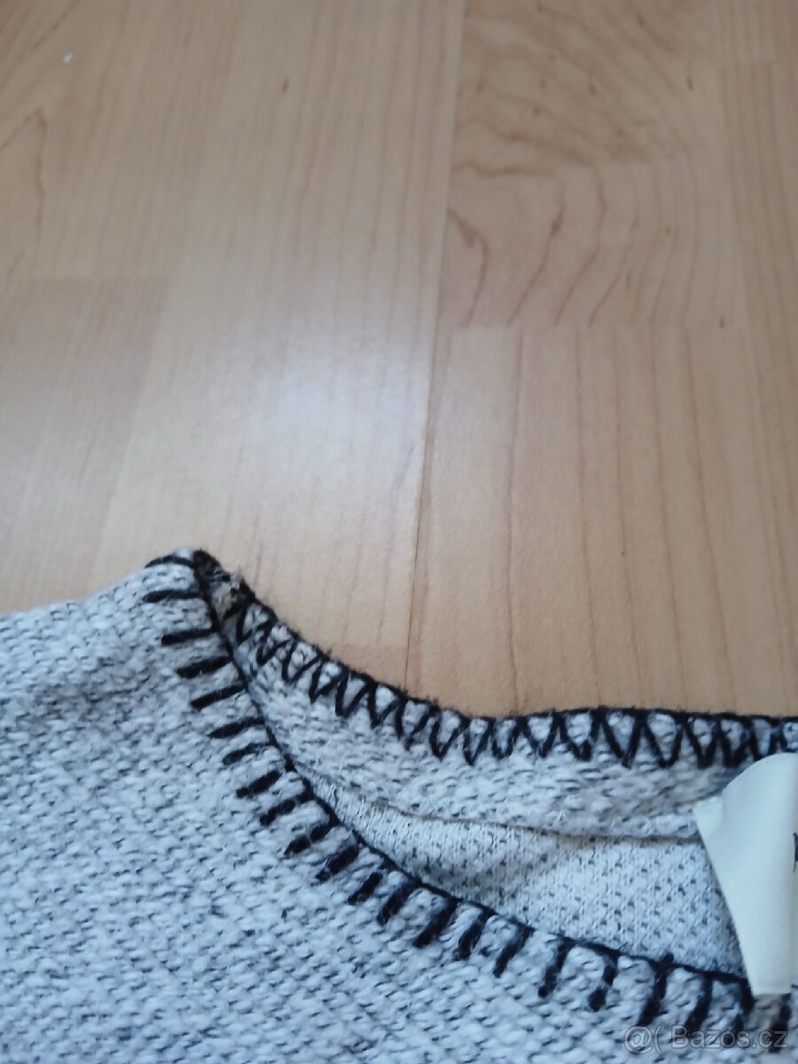 Světlé šedá mikina - 3