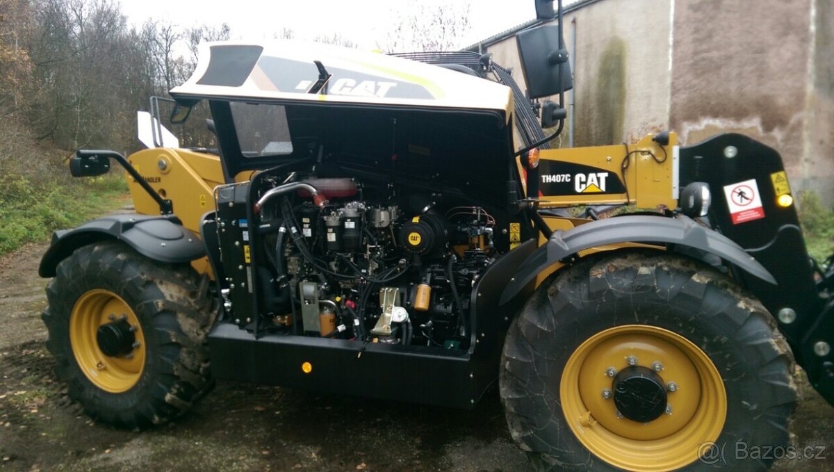 Teleskopický manipulátor Caterpillar CAT TH407C len 1106 mth - 3