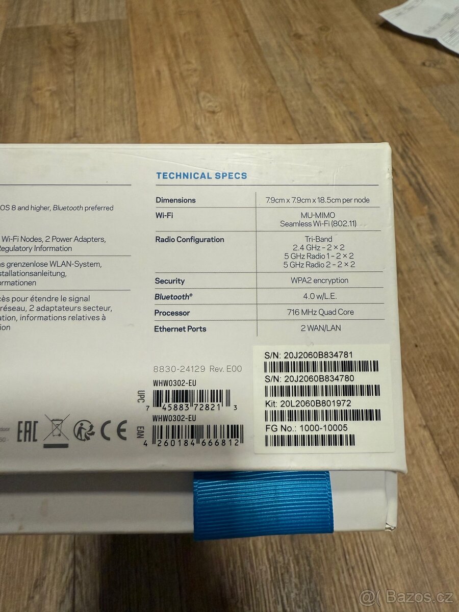 Wifi mesh Velop Linksys - 3