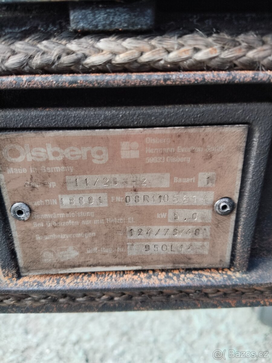 krbové kamna olsberg 5kw - 3