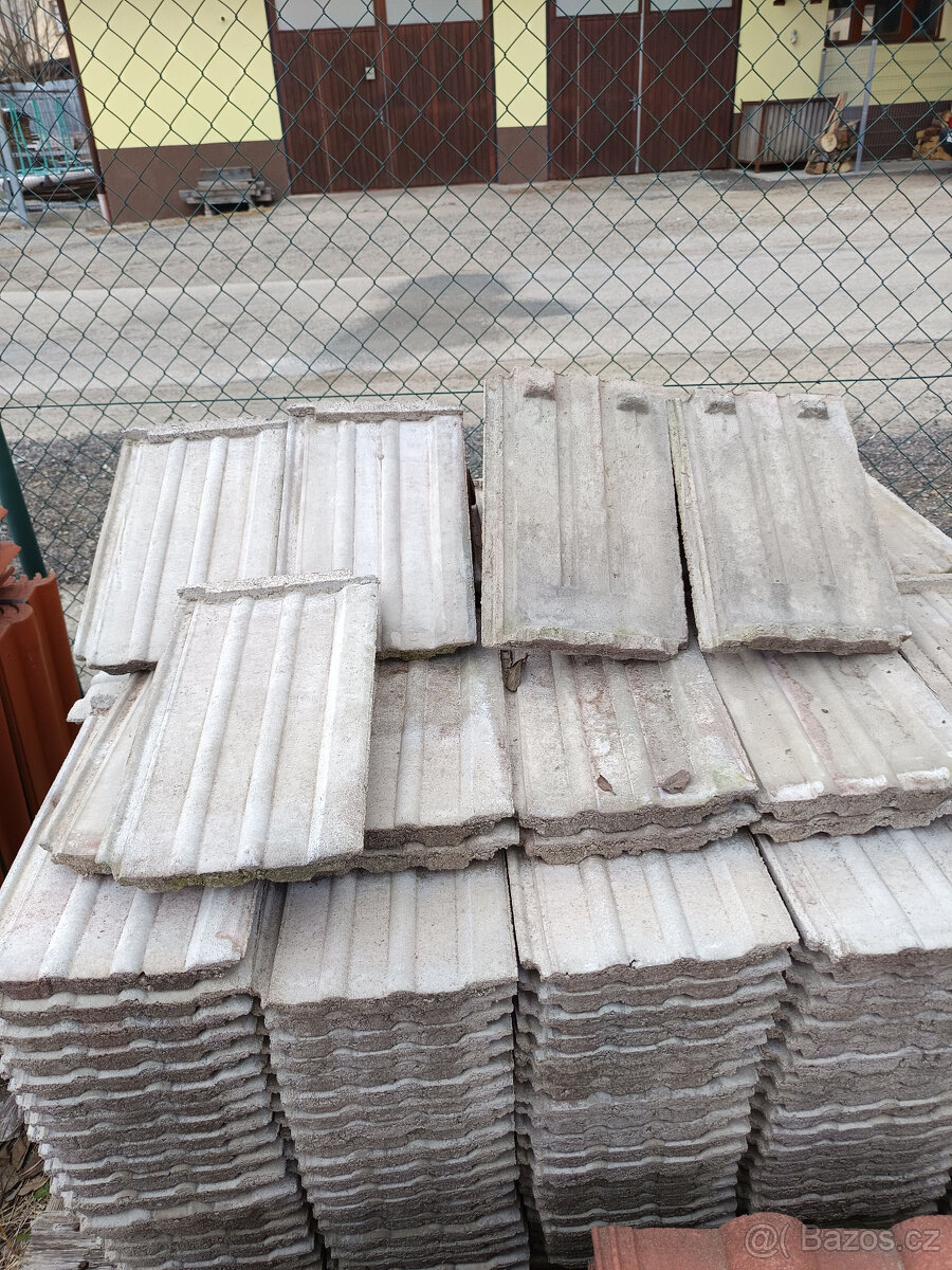 Nové tašky betonové, výroba Deštná - 3