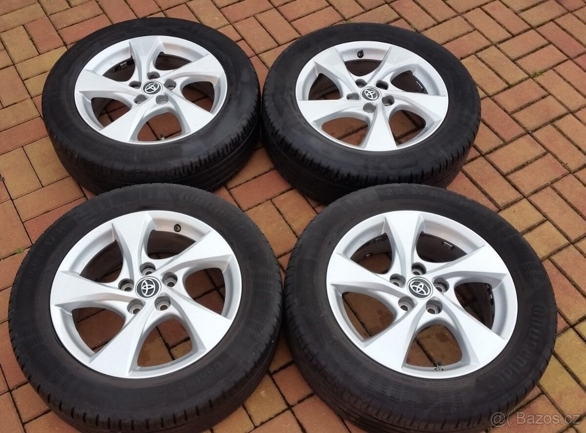 ALU kola TOYOTA CH-R 5x114,3 R17 TOP stav - 3