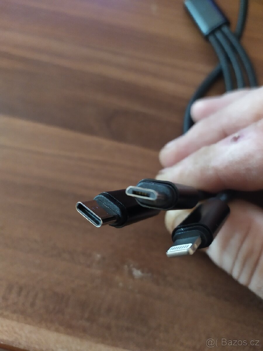 Nový kabel 3v1 - 3