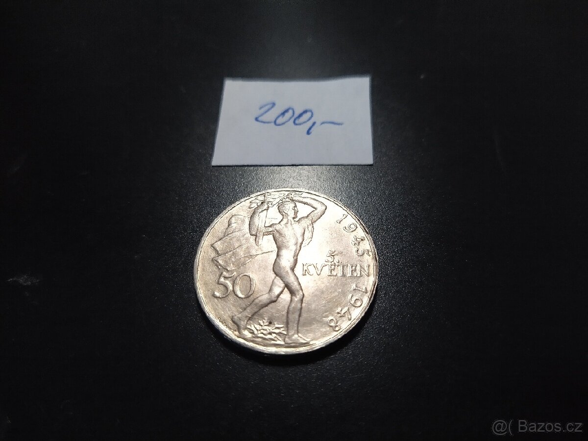 Pamětní mince Československa 1945 - 1953 - 3