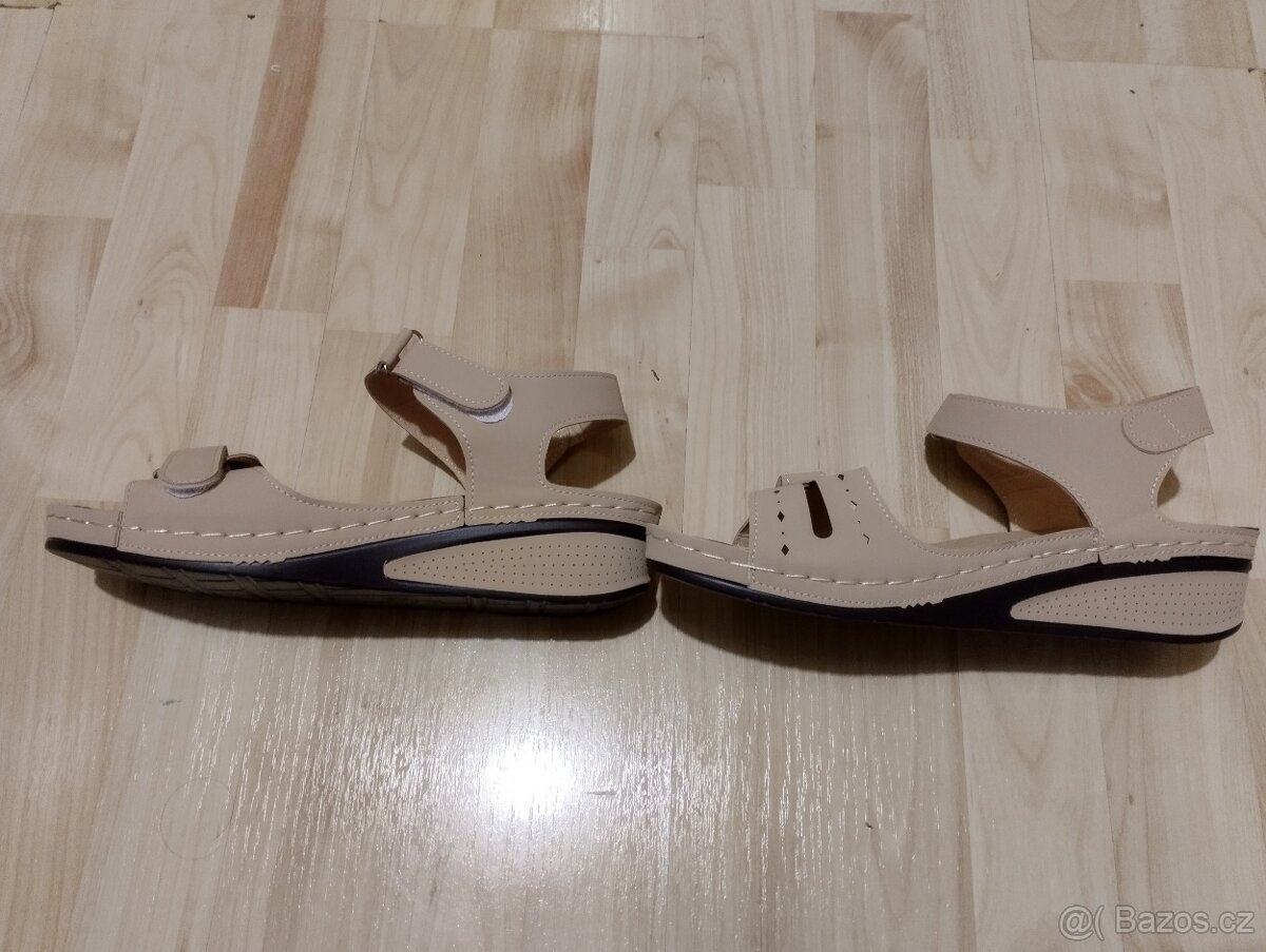 Nové dámské sandály vel.43 - 3