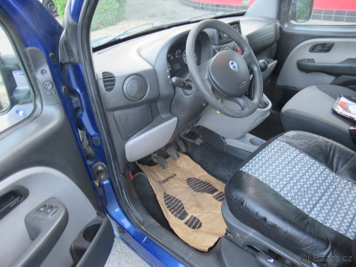 Fiat Doblo 1,4 80k, Klima, Tažné - 3