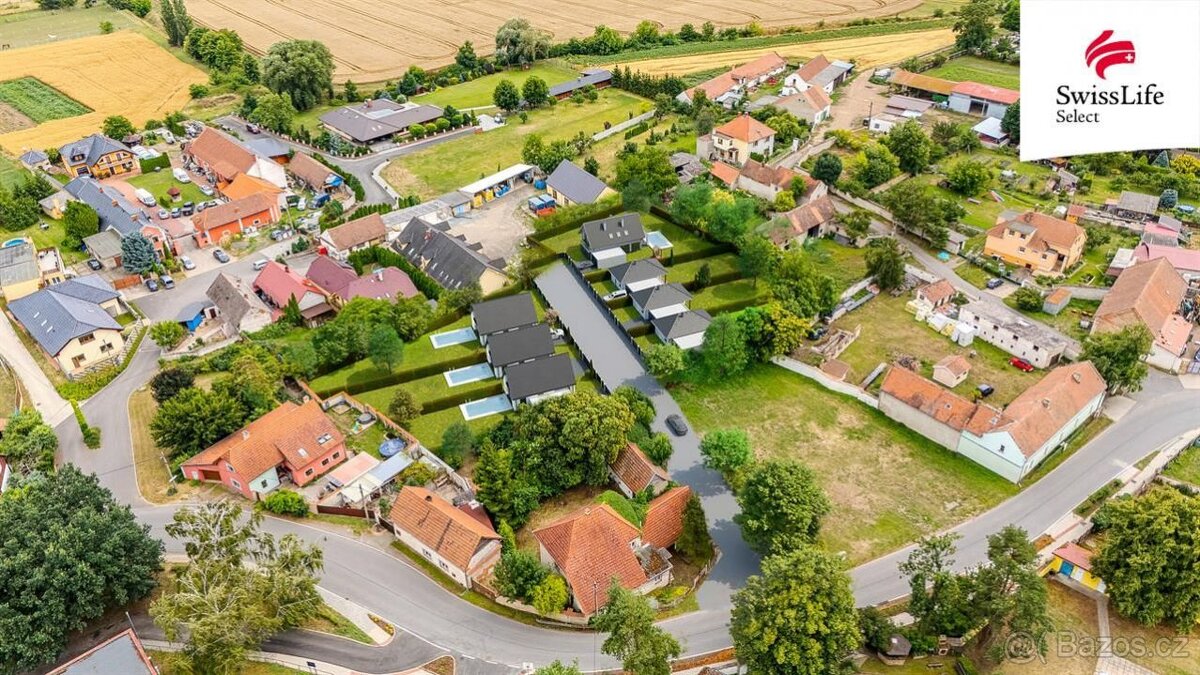 Prodej stavebního pozemku 3908 m2, Cítov - 3