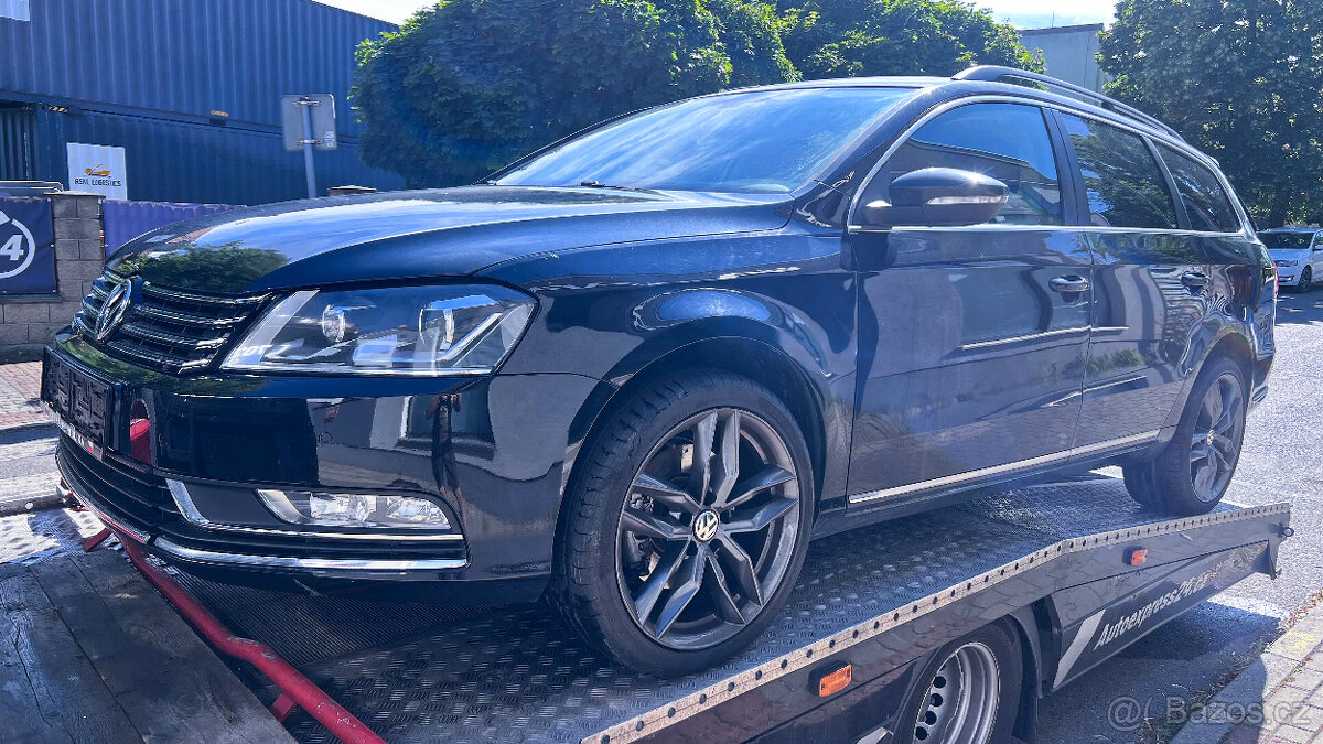 Vůz na náhradní díly VW Passat B7 kombi 2014 CFGC PQK LC9X - 3
