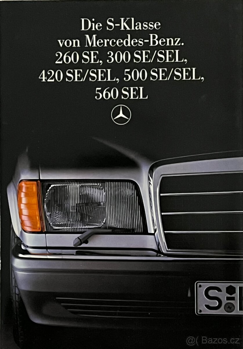 Mercedes S W126 prospekty - 3