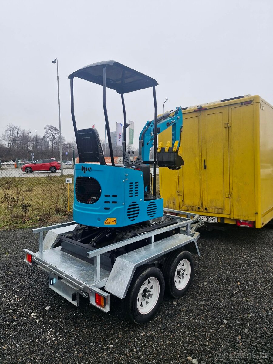 Minirypadlo + přívěsný vozík - 3