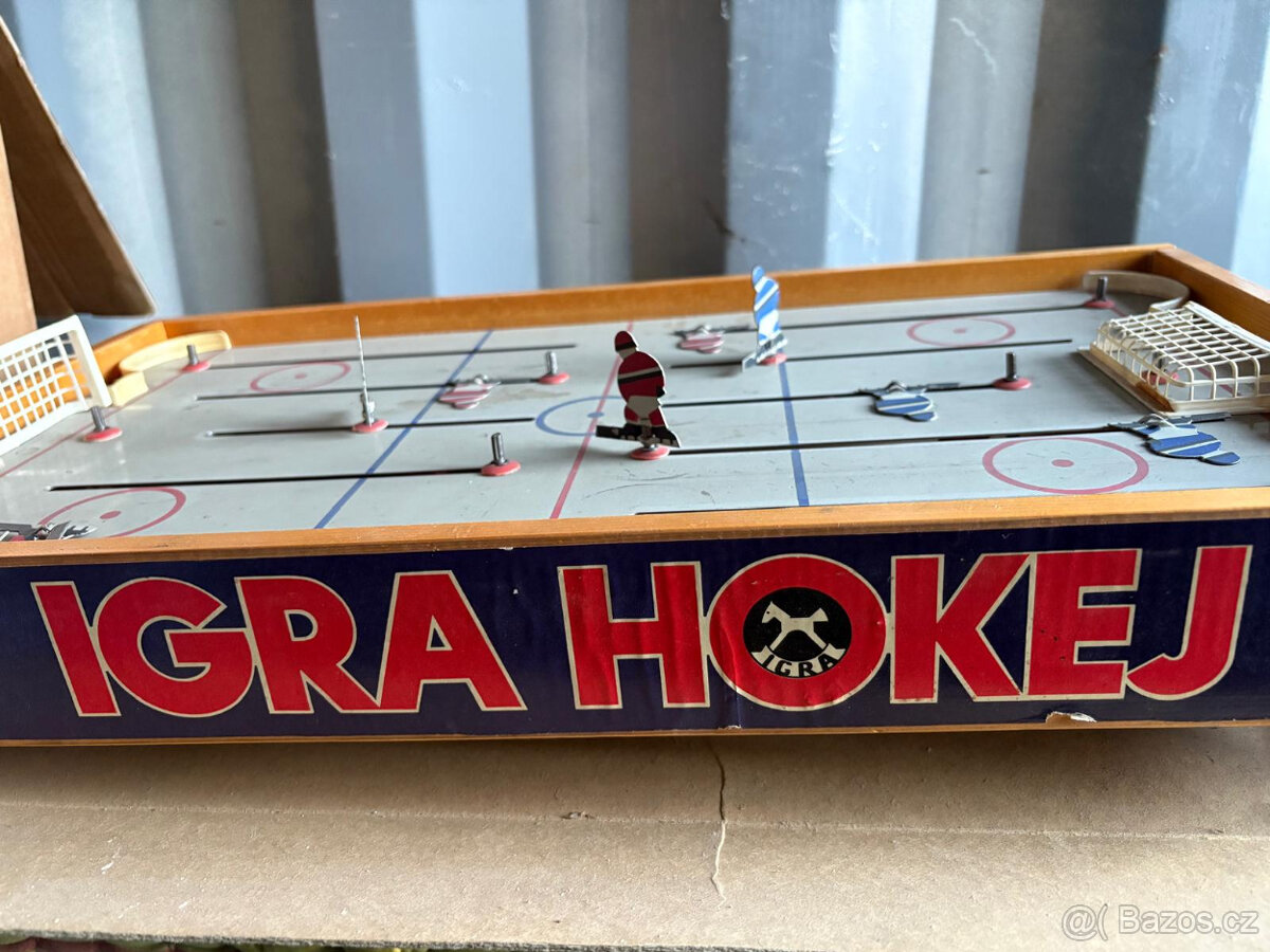 Hra/hračka - hokej IGRA - z 60. let - 3