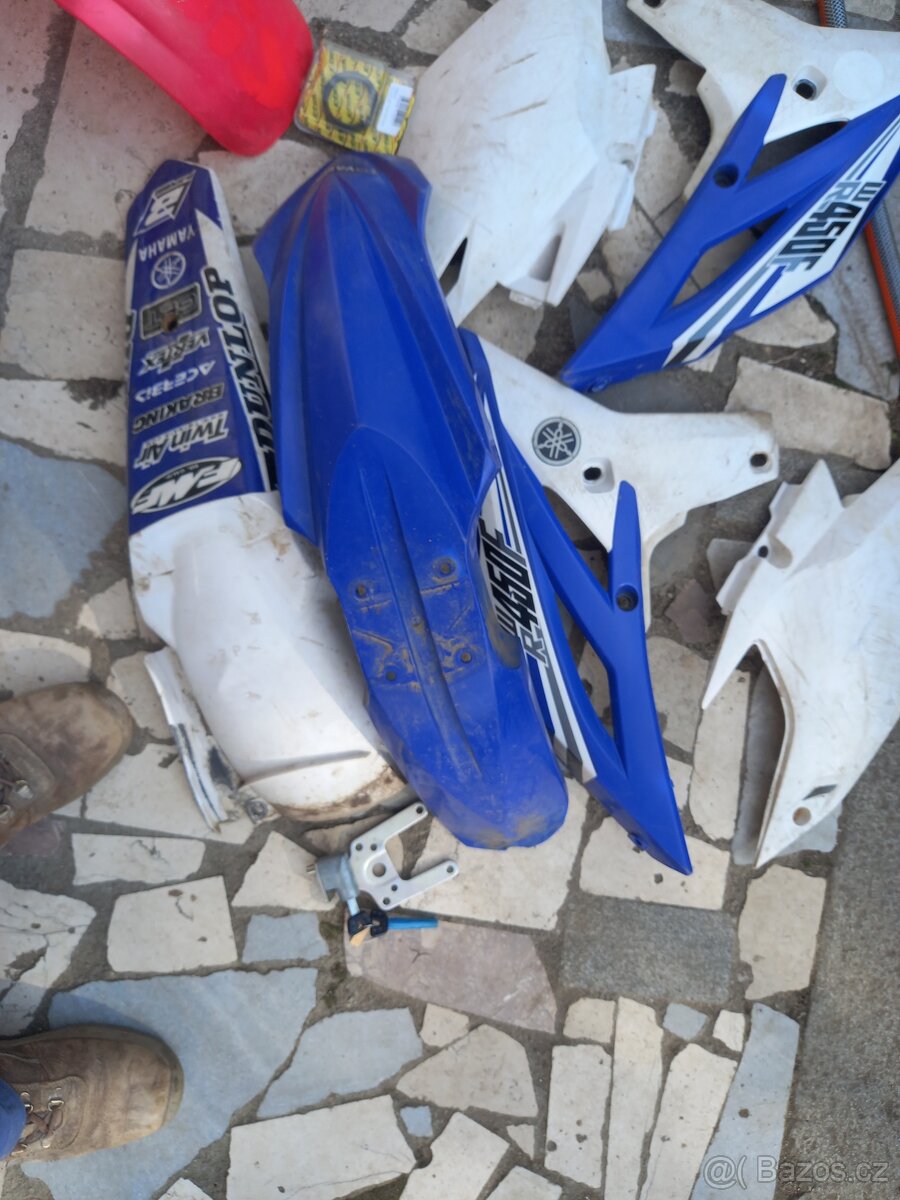 Nahradni díly na wr 450 a husqvarna 610