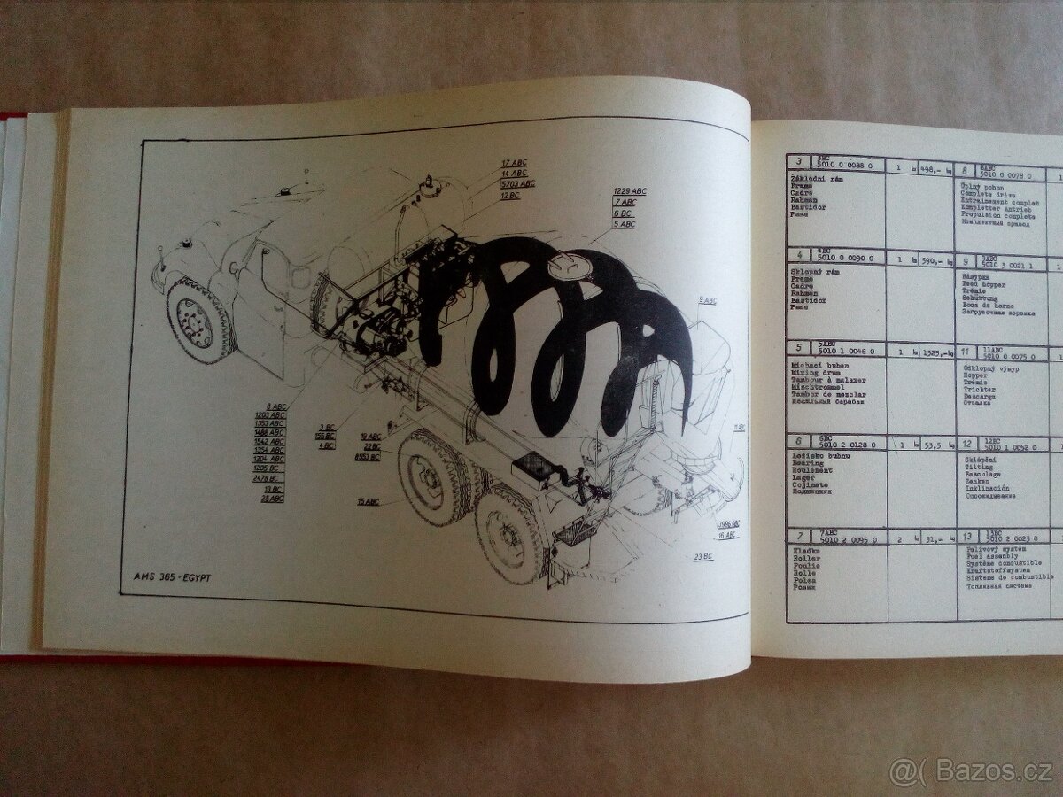 Tatra AM 365, AMS 365 - katalog náhradních dílů - 3