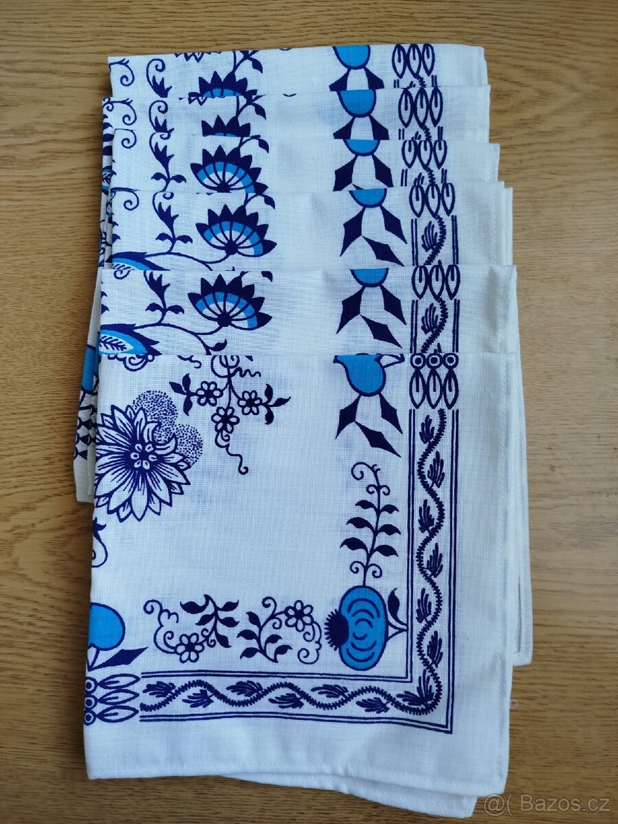 Ubrus cibulák + 6ks prostírání - NOVÉ - 3