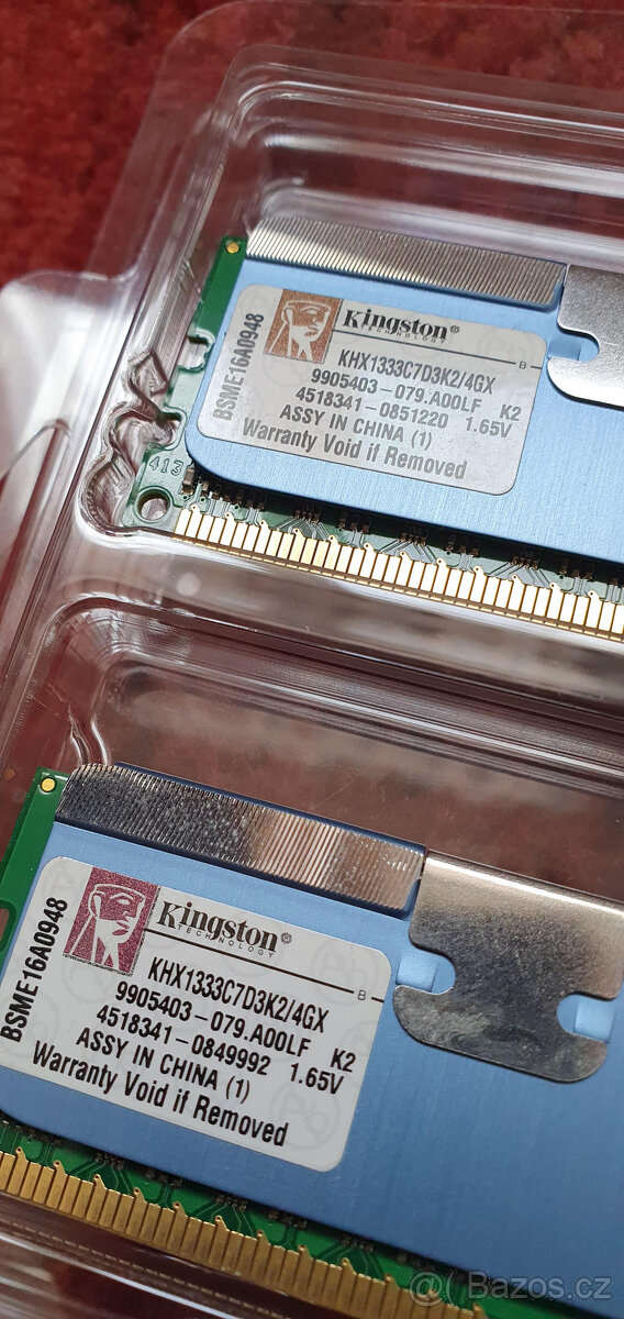 Kingston DDR3 1333MHz CL9 8GB (4x2GB) - 3