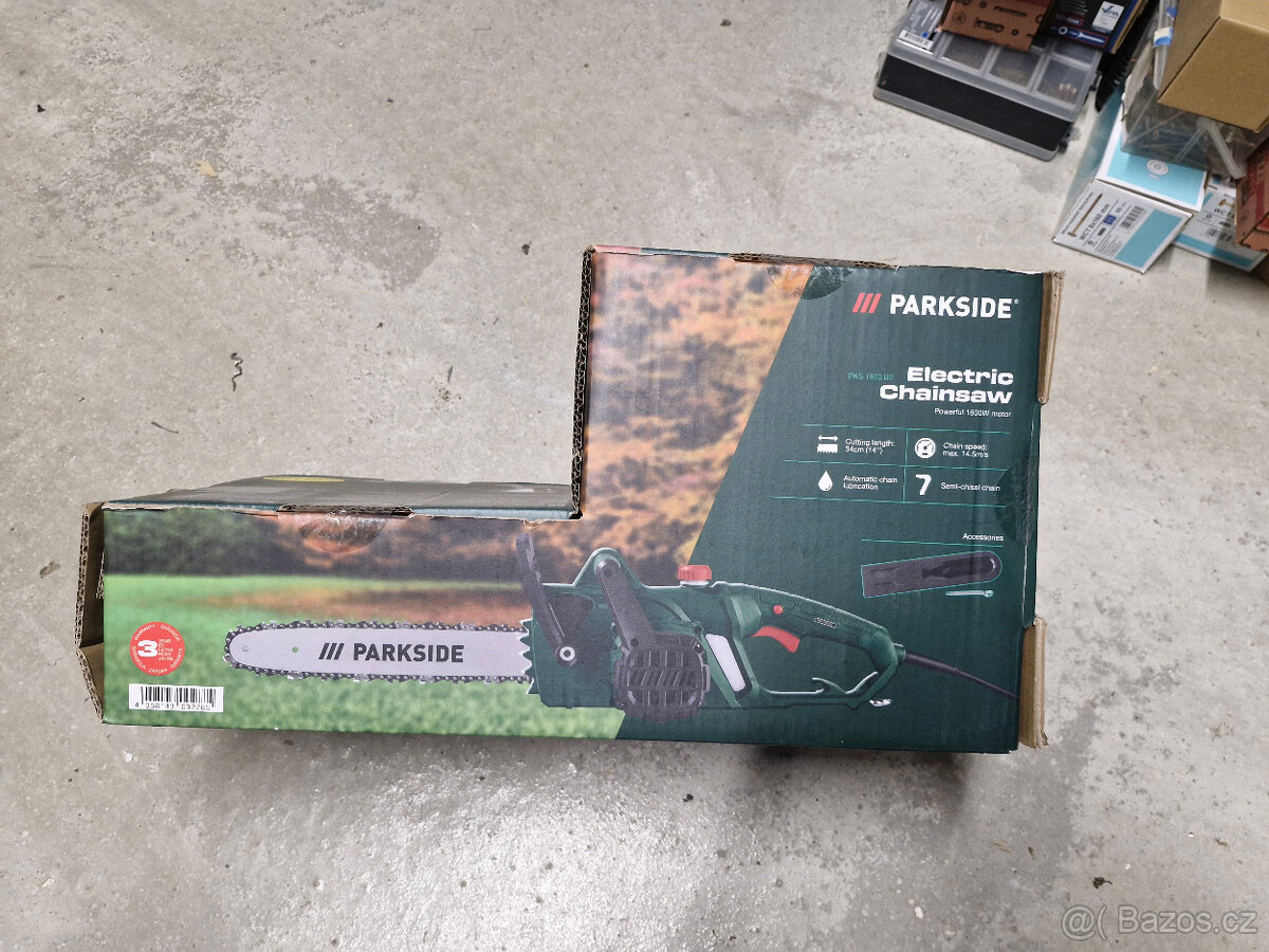 Elektrická řetězová pila PEKS 1600 PARKSIDE -Nová - 3