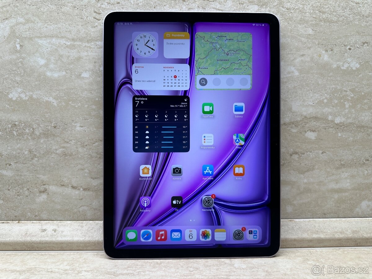 Apple iPad Air 11 M2 256 GB Wi-Fi Purple, záruka - 3