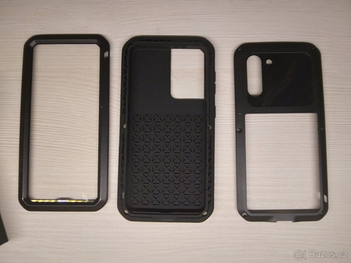 Ochranné kovové pouzdro love mei - Samsung galaxy S21 - 3