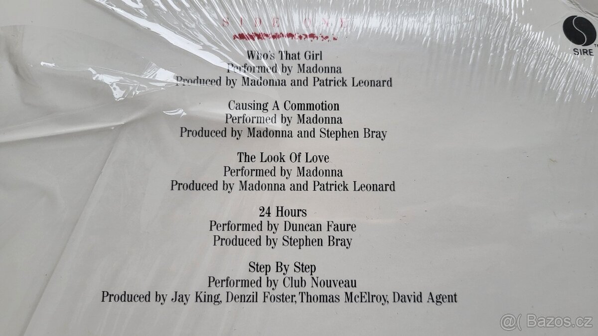 LP Madonna - Who´s that Girl - 3