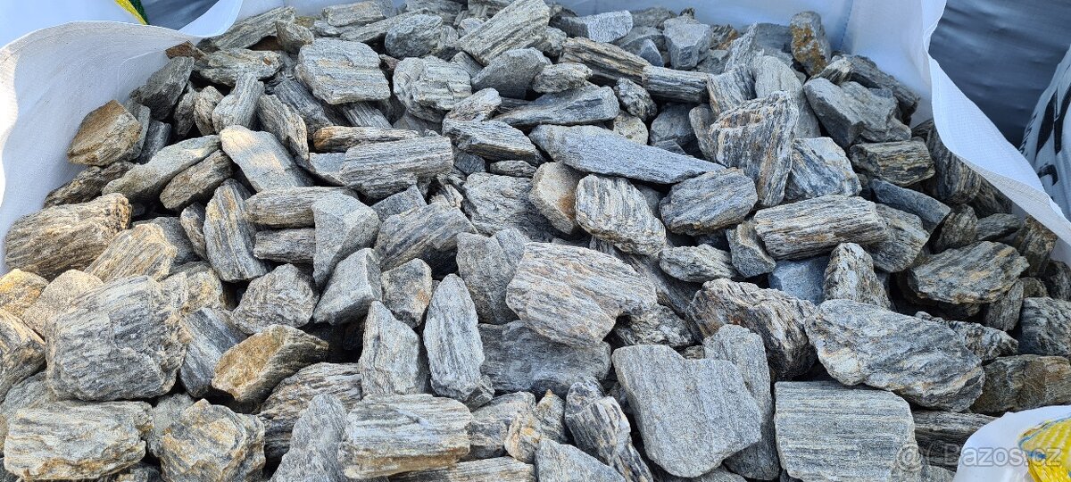 AKCE Kámen do gabion plotu- "kamenná kůra","zkamenělé dře - 3