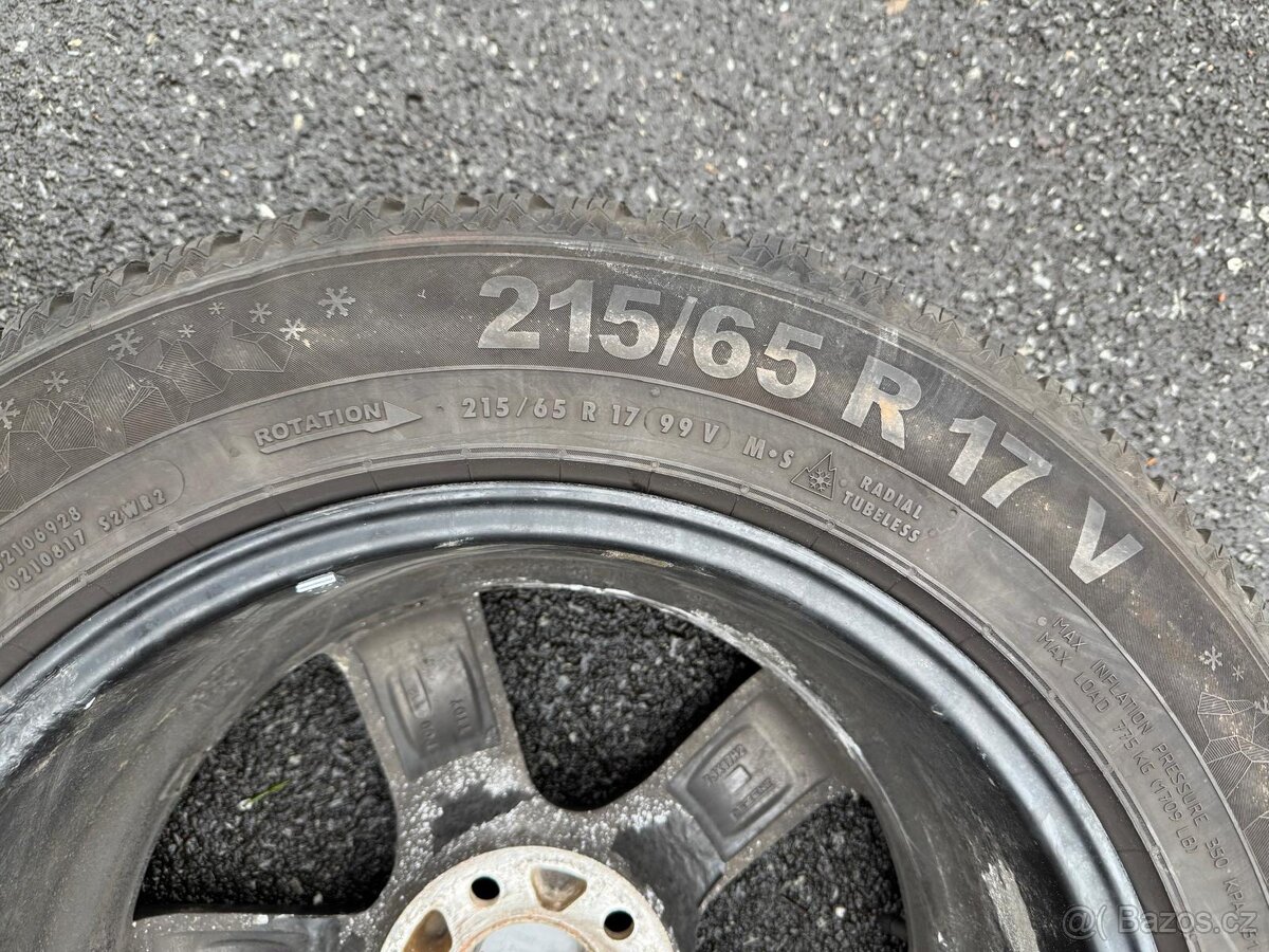 Prodám alu kola 5x112 - 3