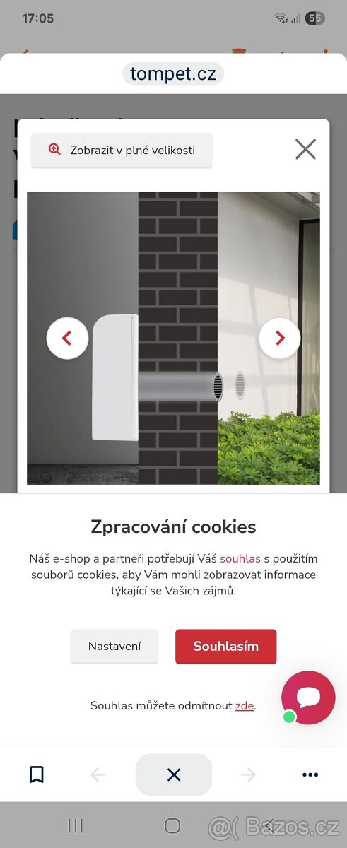 Nástěnná klimatizace PAC-W 2650 SH Trotec - 2,6 kW (9000 Btu - 3