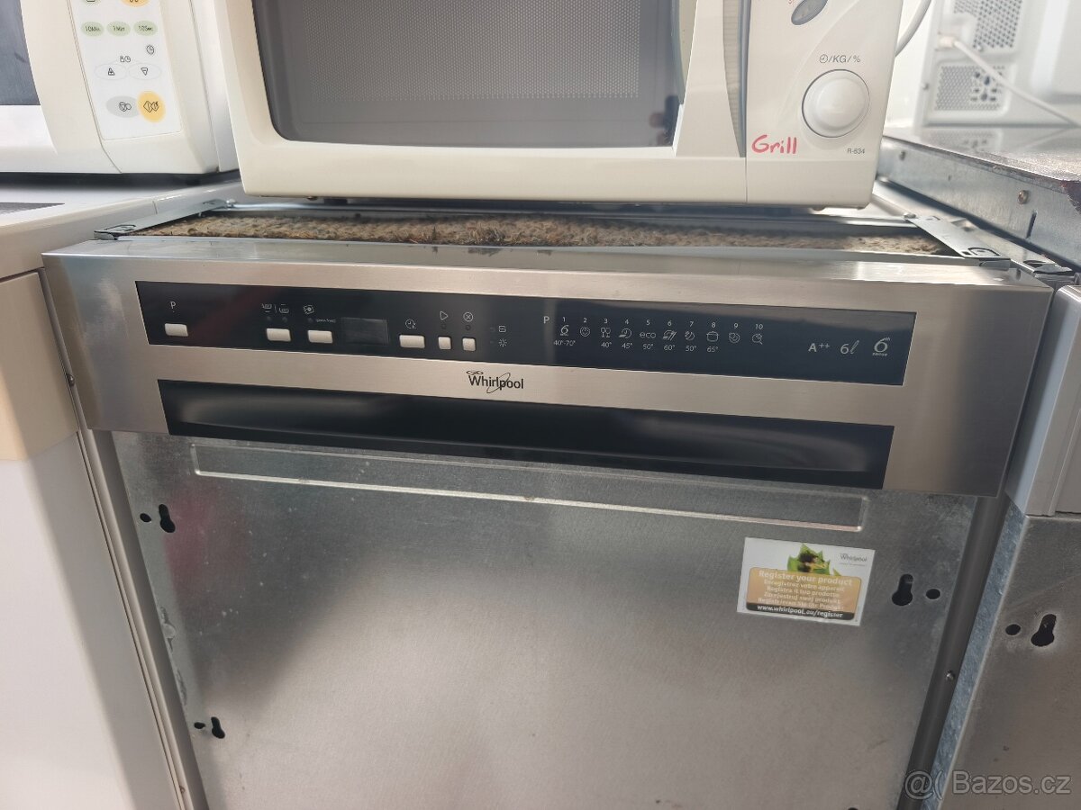 Vestavná myčka Whirlpool ADG 6240/1, A++, 13sad, nerez panel - 3