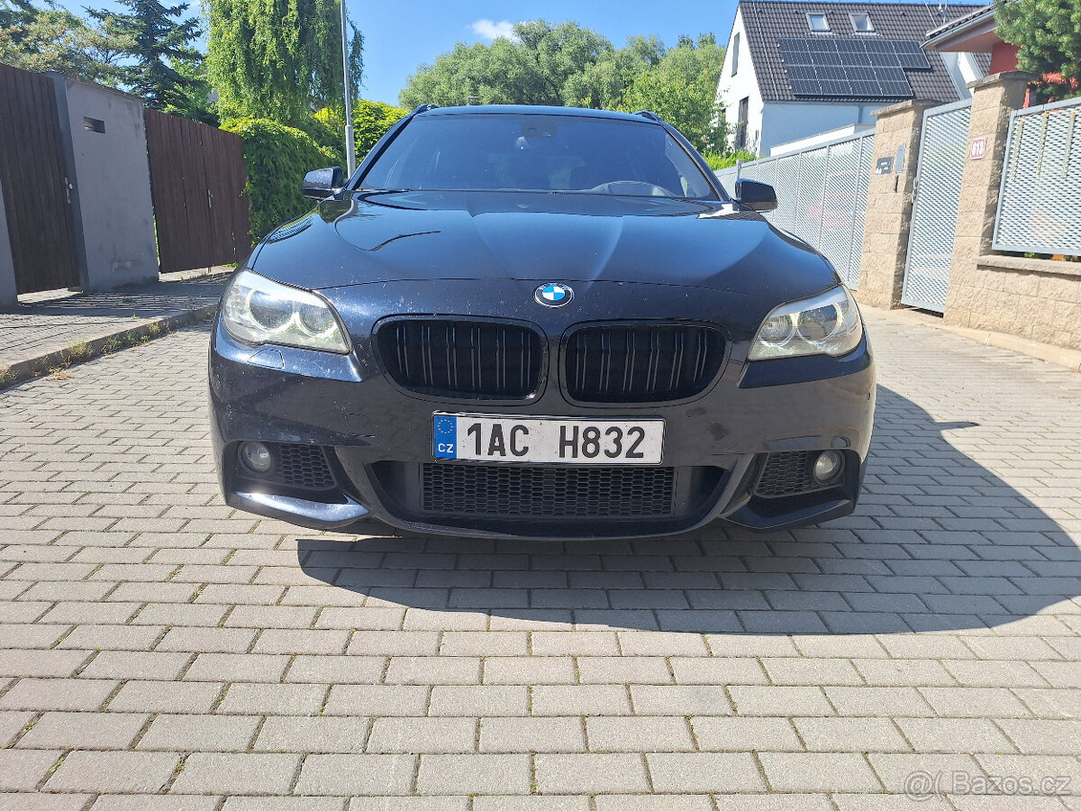 BMW 535d f11 2012, orig. M-packet, Head-up - 3