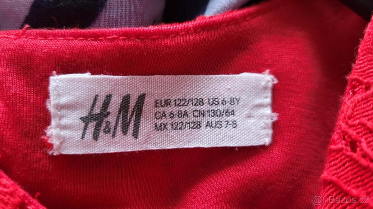 Dívčí šaty vel. do 140 cm, krásné, cena za 6 ks - 3