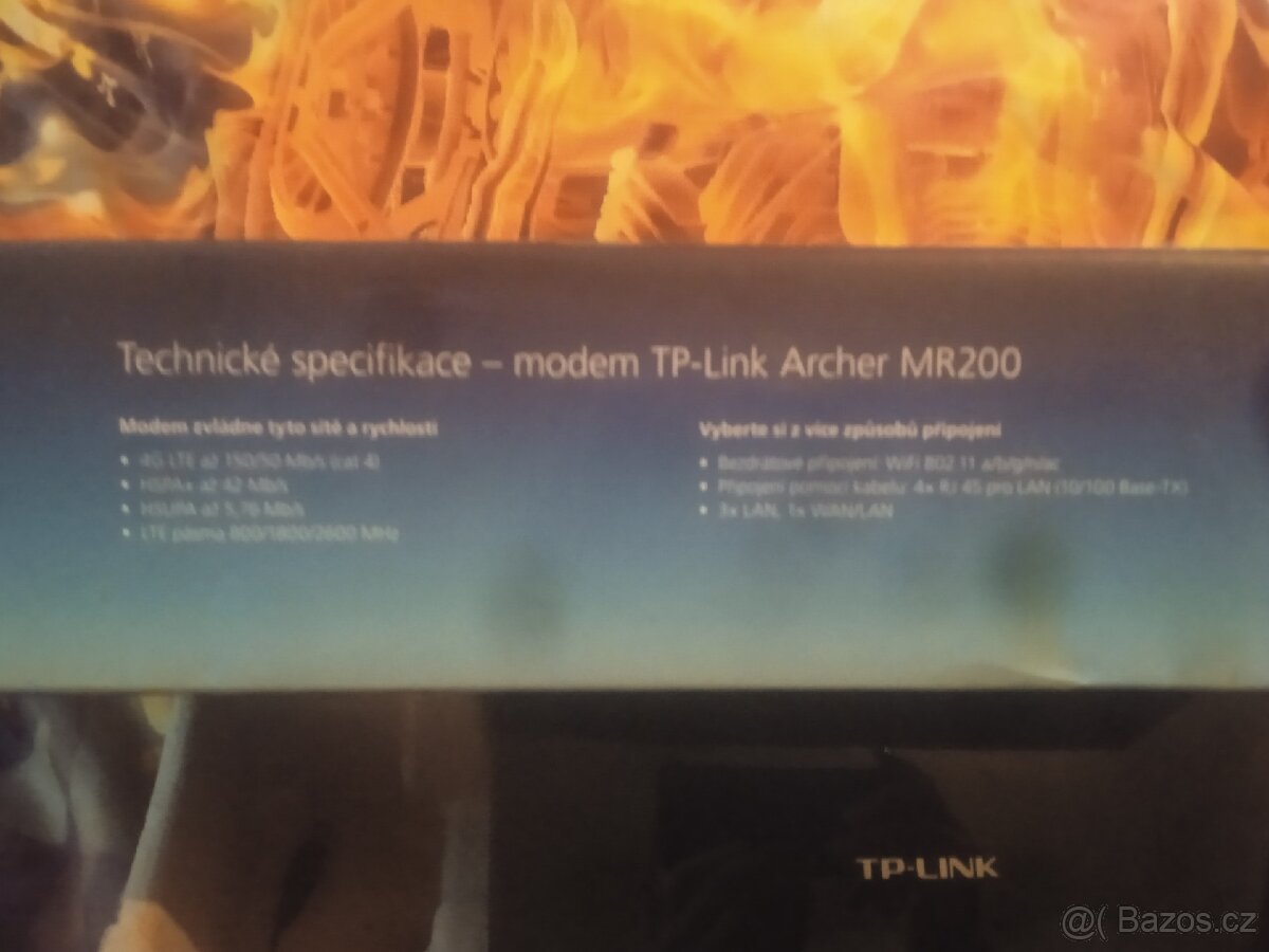 Router TP Link Archera MR200 Osobně Děčín - 3