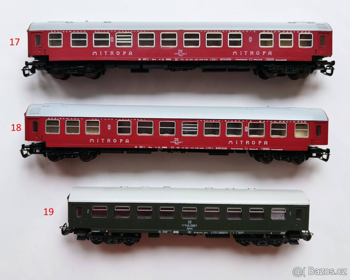 Vláčky, vagóny TT - 3