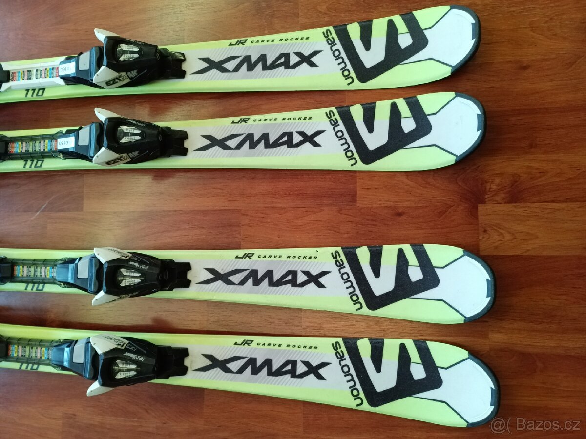 Dětské carvingové lyže Salomon X Max Je 110 cm - 3