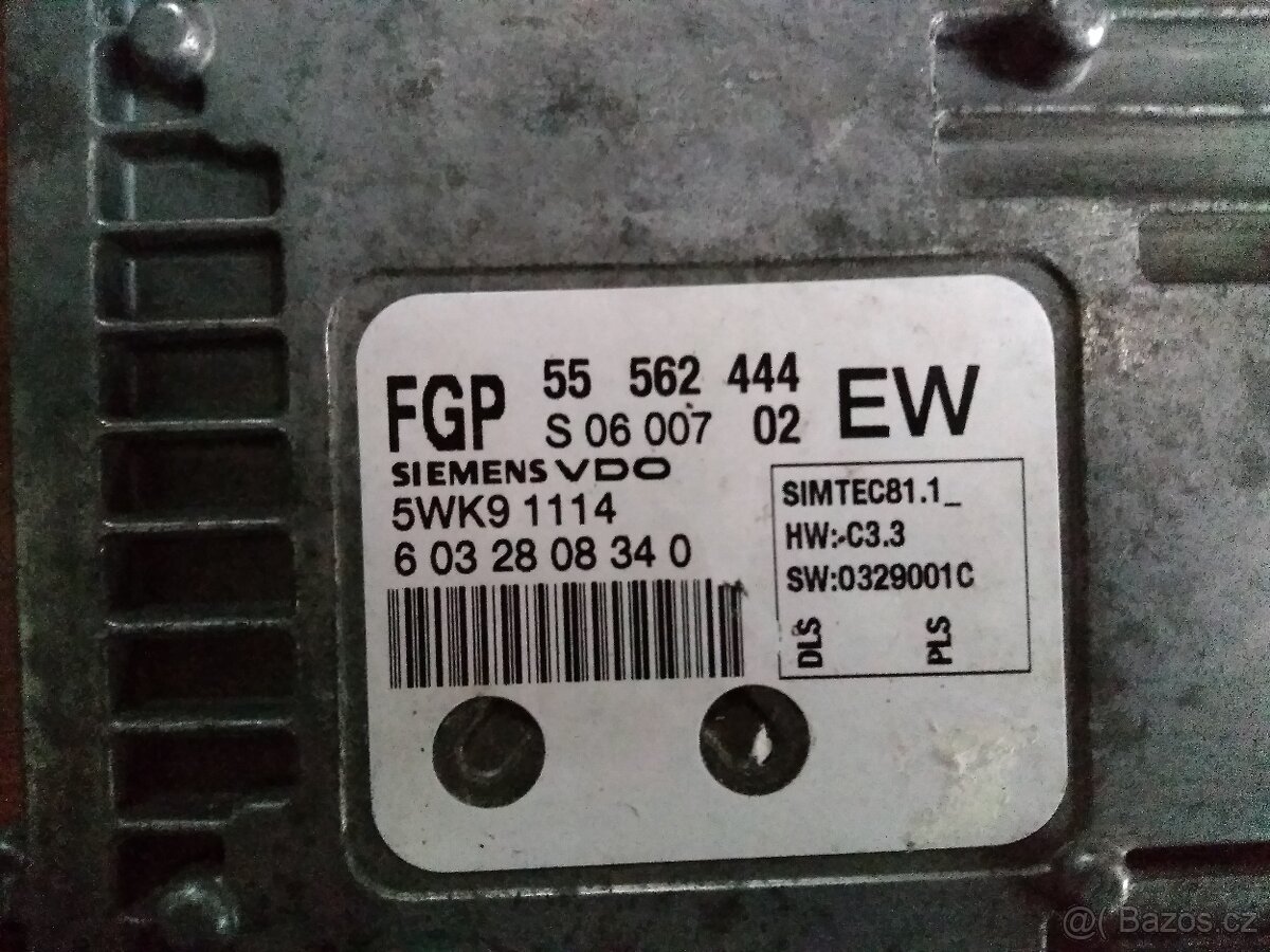 Řídící jednotka motoru Zafira B Z22YH - 3