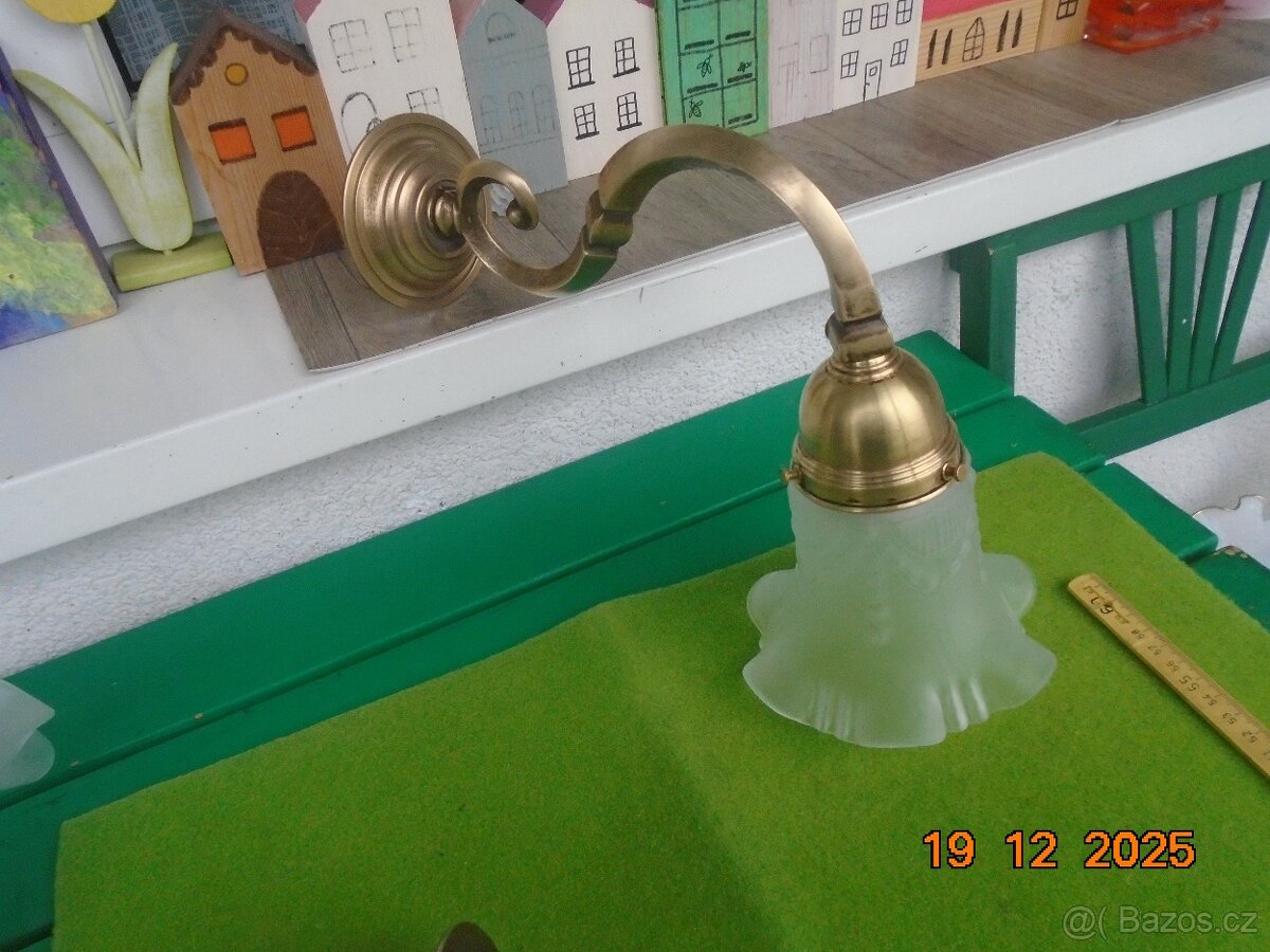 Retro nástěnná lampička - 3