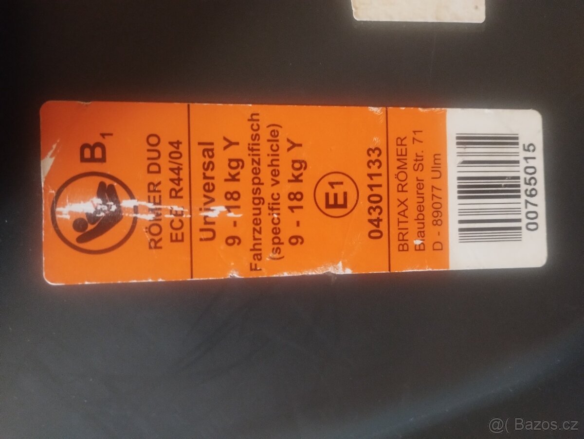 Britax Romer Duo 9 - 18 kg - 3