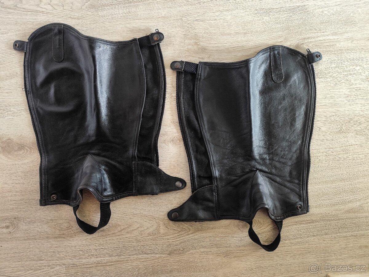 Kožené minichapsy Cassini - 3