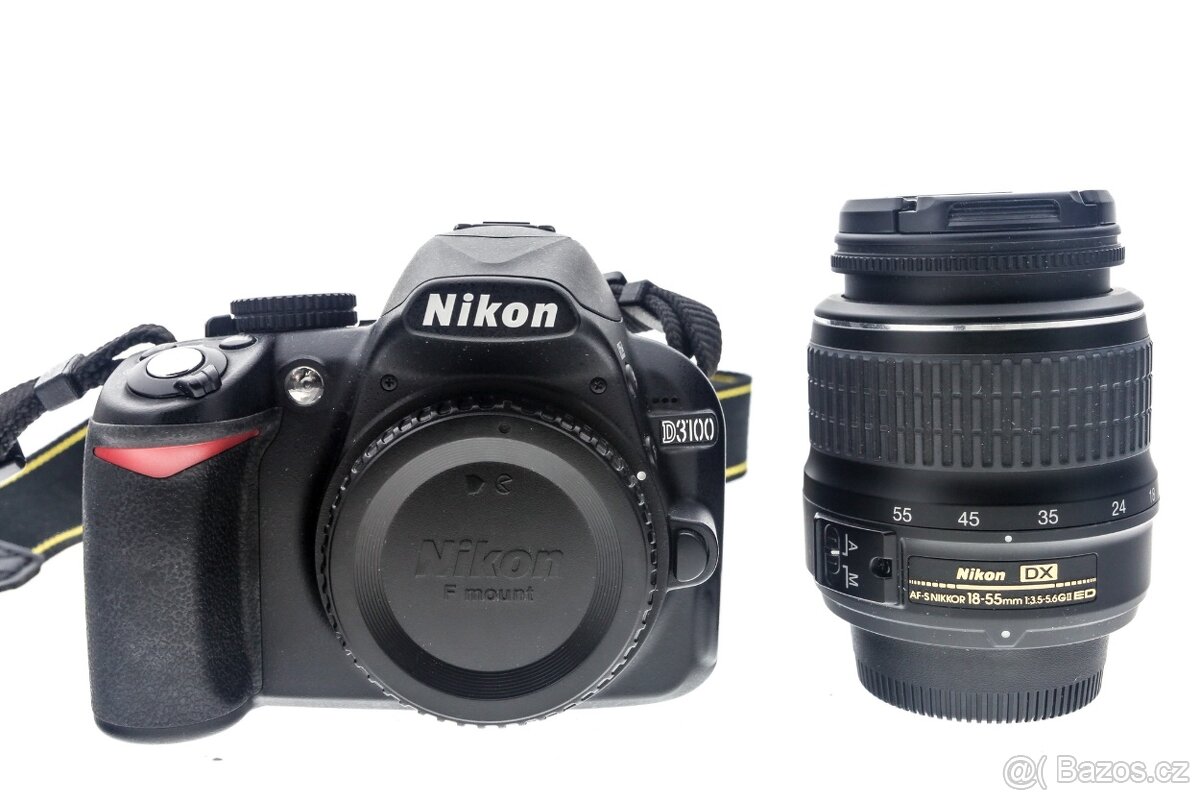 Zrcadlovka Nikon D3100 + 18-55mm - 3