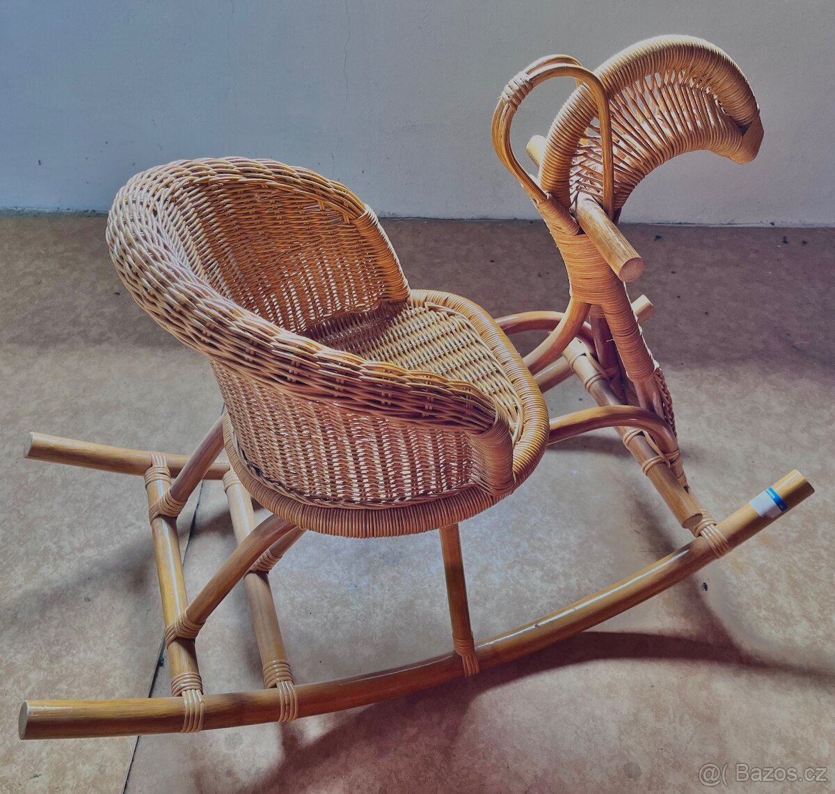 Ratanový houpací kůň - 3