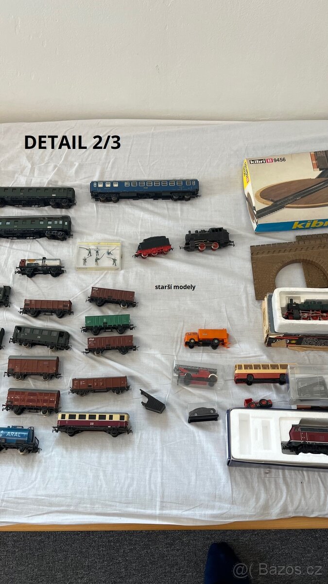 Vláčky a kolejiště HO - 3
