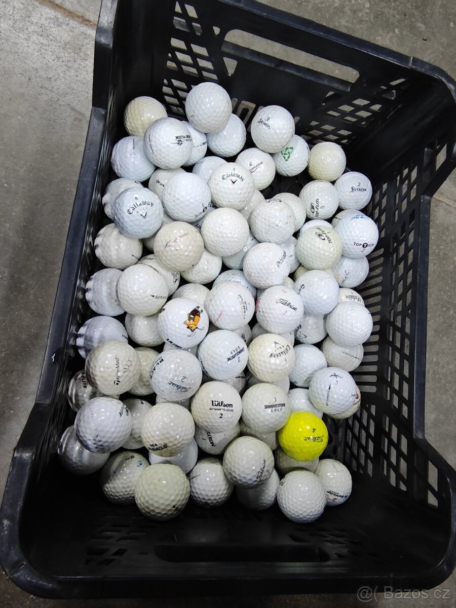 Golfové míčky mix - 3