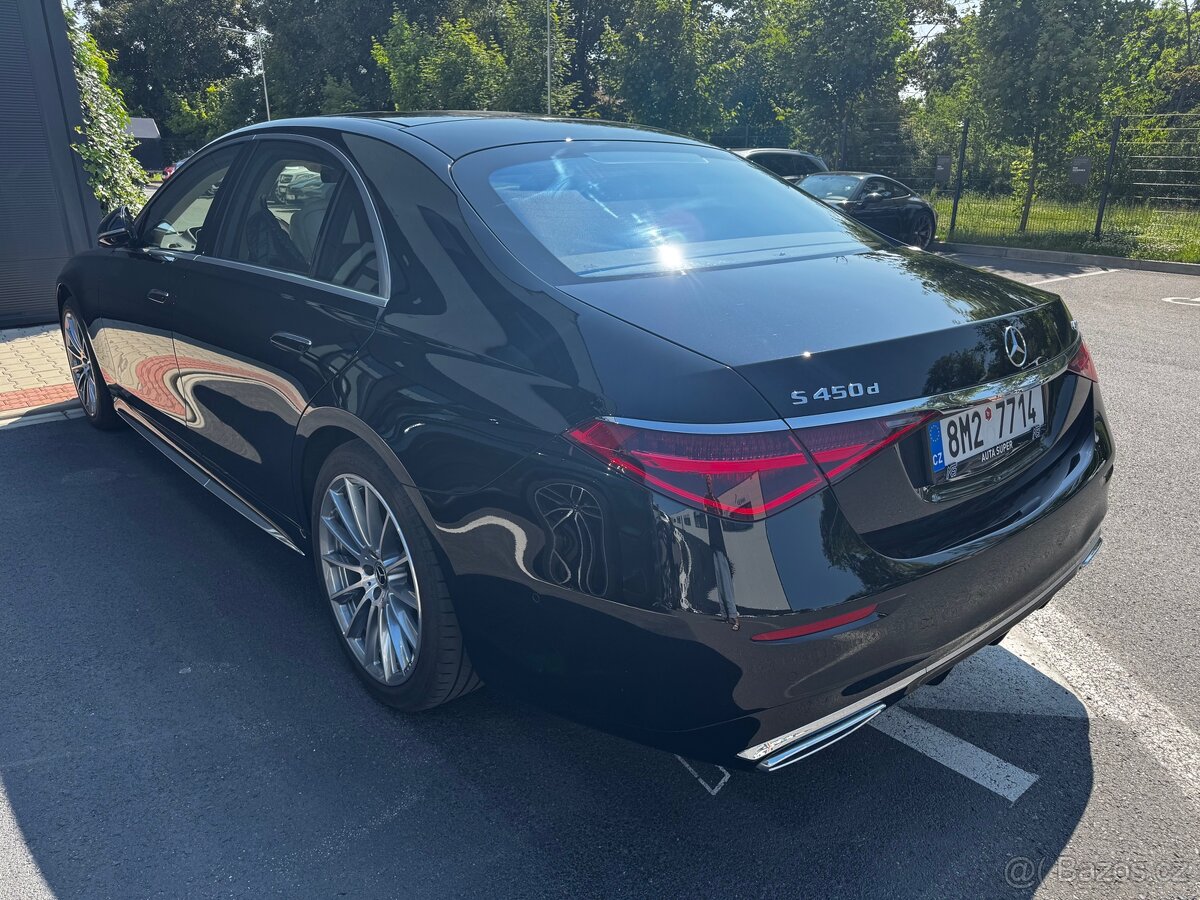 Mercedes S 450d long, 4 matic, natáčecí zadní náprava - 3