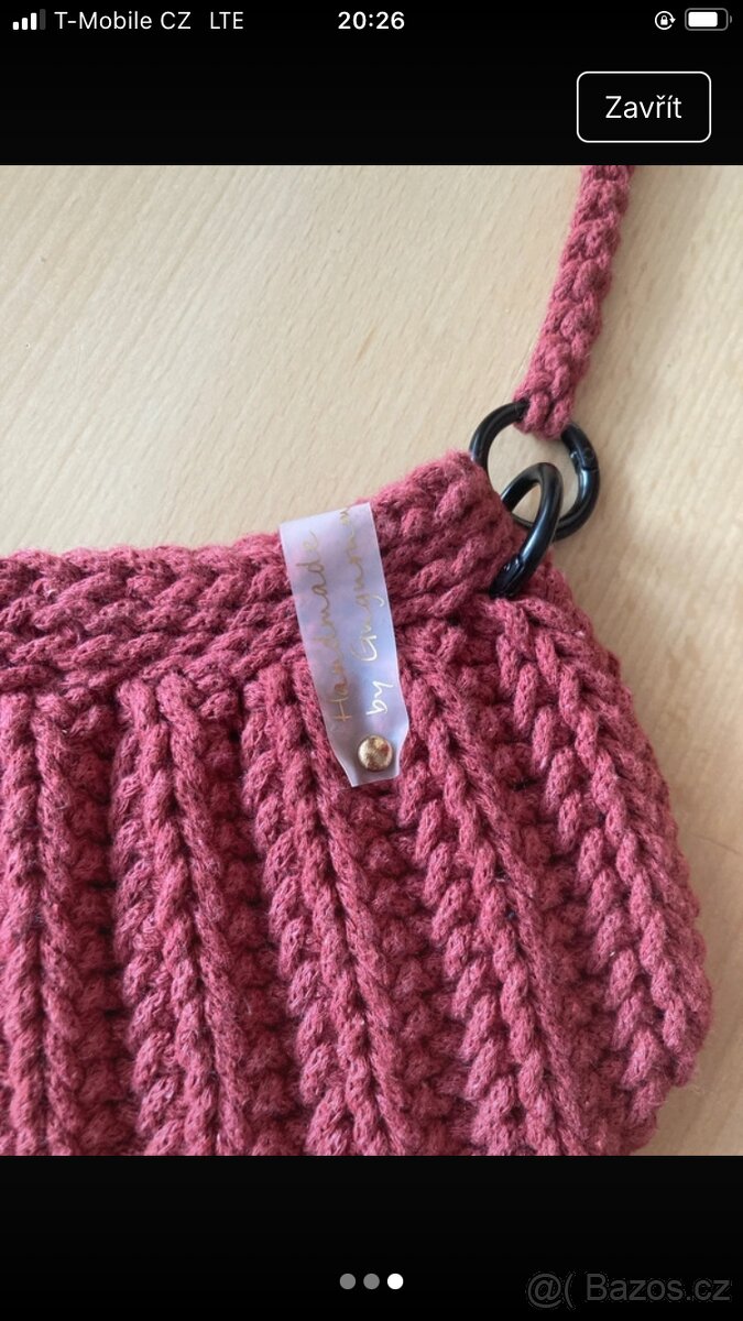Háčkovaná kabelka - 3