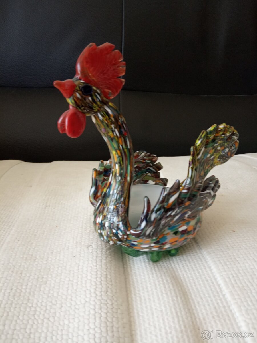 Skleneny autorsky kouhout - 3