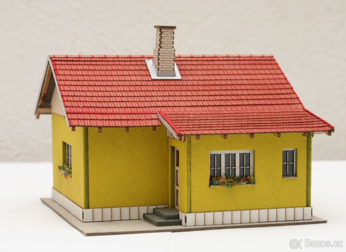 Drážní budovy - modelová železnice H0 (1:87) - 3