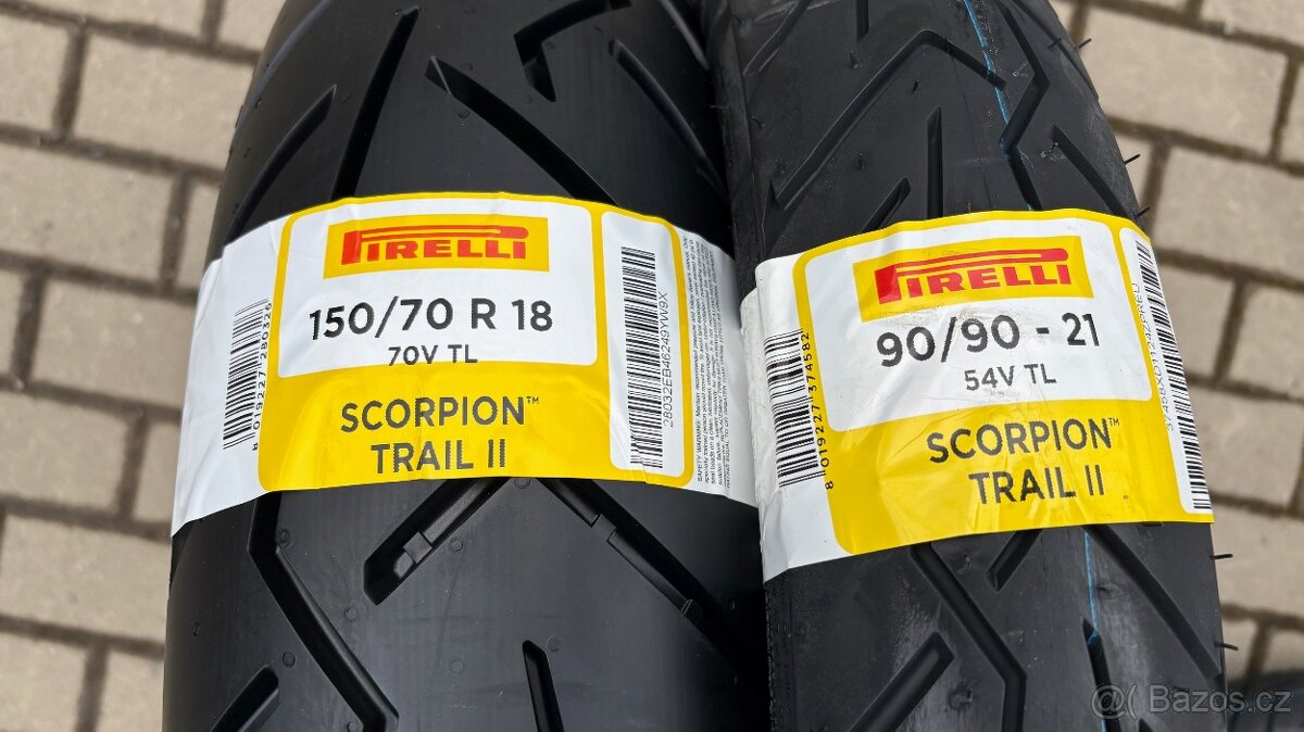 pneu Dunlop Raid Trailmax 90/90r21 a 150/70r18 - 3